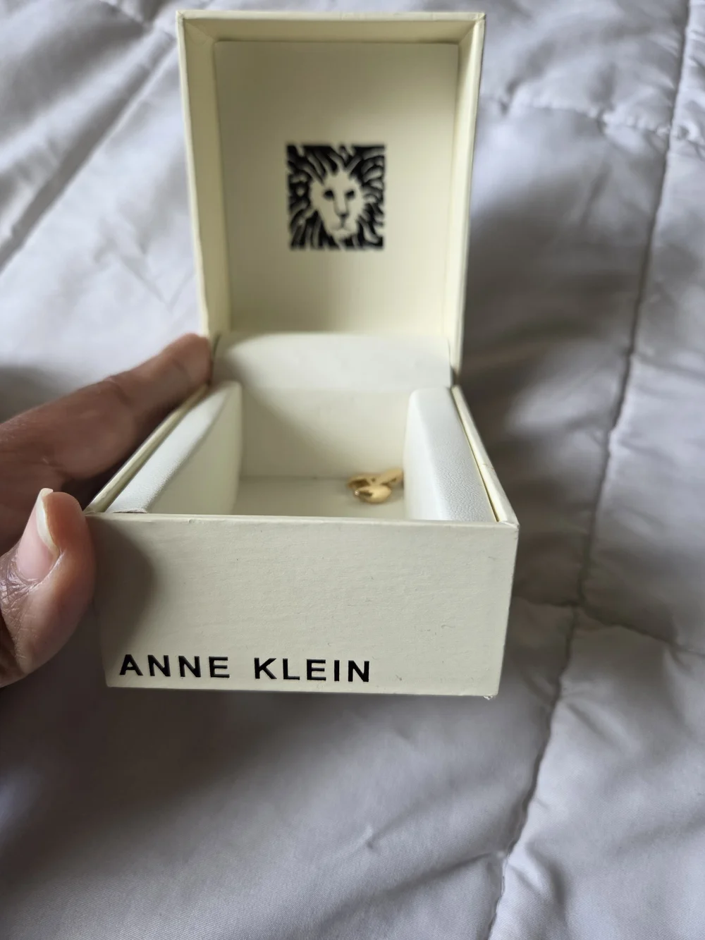 Gold Tone Charm Bracelet Watch for Women